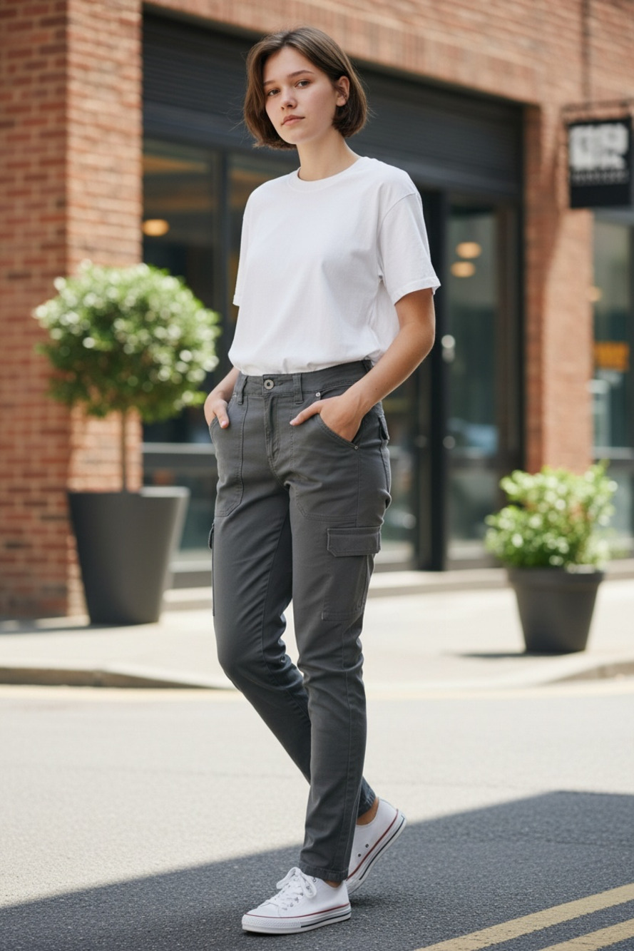 NWT Democracy Ab Technology Booty Lift Cargo Pants